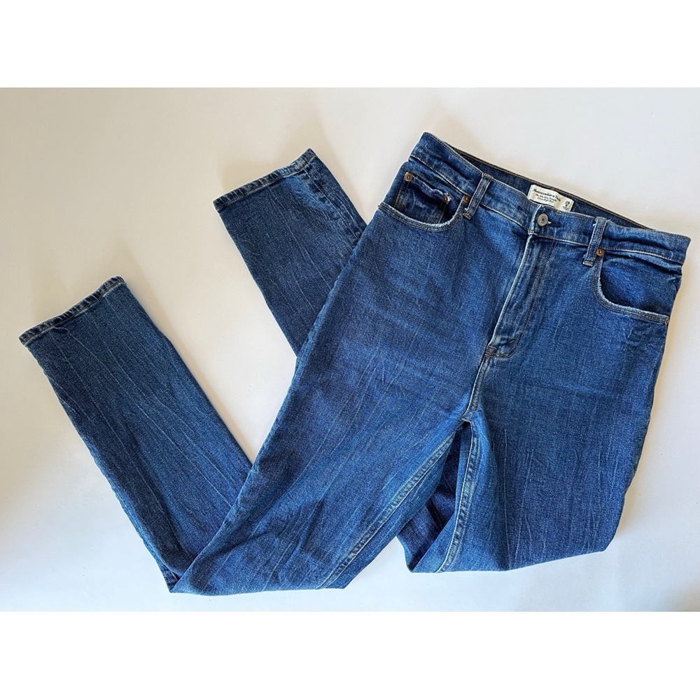 Abercrombie & Fitch 90’s Slim Straight Ultra High Rise Jeans 29 8